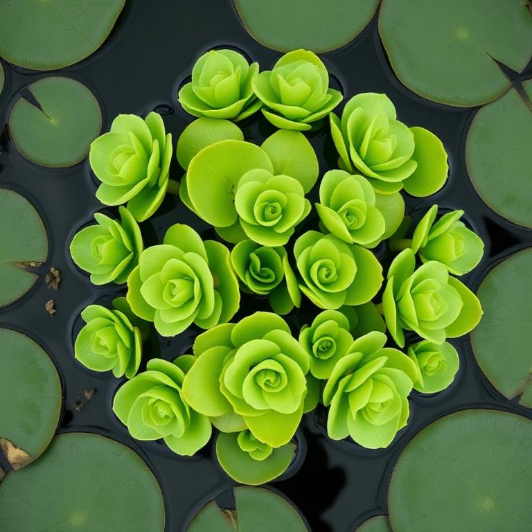 Lechuga de Agua (Pistia stratiotes)